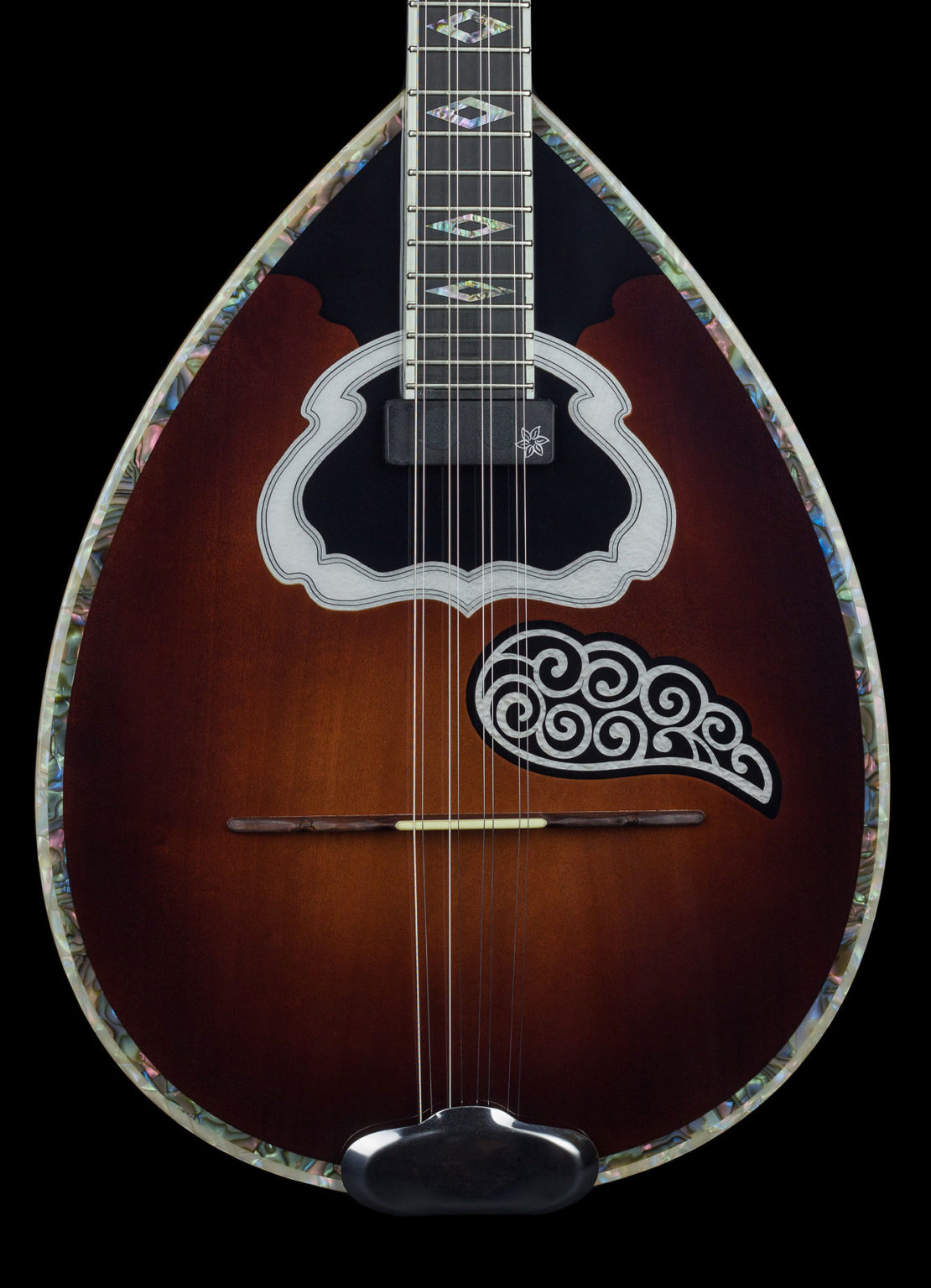 PRO II silent electric bouzouki | Xiloihos hand made musical instruments